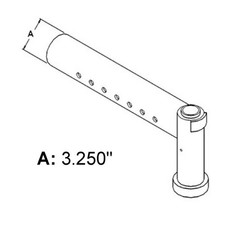 379641r91 New Knee W/ Bushings Fits Case-ih Tractor Models 504 544 606 +