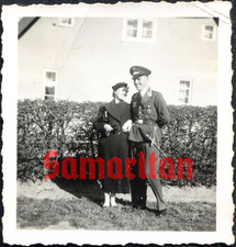 I12/32 WW2 ORIGINAL FOTO DEUTSCHER LW FLIEGER MIT PILOTENABZEICHEN UND DOLCH