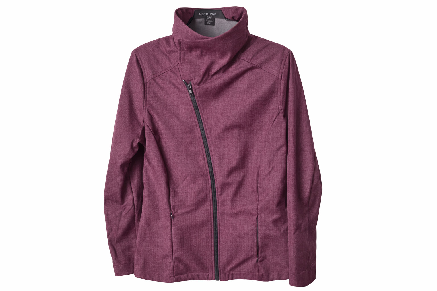North End Women’s Softshell Jacket Medium Burgund… - image 2