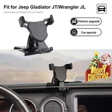 Dash Phone Mount Cell Phone Holder Bracket For 2018-2023 Jeep Wrangler JL JLU JT