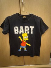 The Simpsons Bart T-shirt Black Vintage