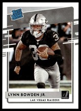 2020 Donruss Lynn Bowden Jr. Rookie Miami Dolphins #332