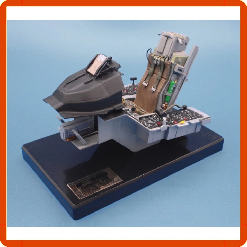 Italeri scala 1/12 F16 Cockpit kit di montaggio modellino aereo militare statico - Immagine 4 di 4
