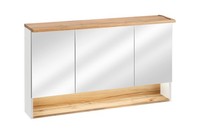 Spiegelschrank Wandschrank Badezimmerschrank Mit Spiegel 120 Cm Led Beleuchtung