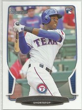 Jurickson Profar San Diego Padres 2013 Bowman Draft Rookie Card