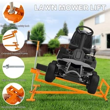 880 Lbs Capacity Lawn Tractor Easy Lawn Mower Jack Lift For Riding Tractors
