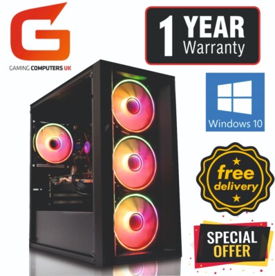 SUPER Gaming PC Core i7 32GB 240GB + 1TB RTX 3050 8GB Win11 KOSTENLOSE LIEFERUNG