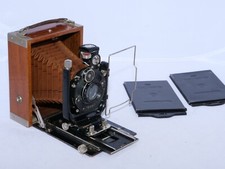 Contessa Nettel TROPEN Adoro 34 6x9cm 230/3 , polished teak, Tessar 12cm/4.5