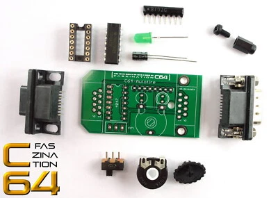 FASZINATION C64 Fascino C64 | Fuoco continuo per Commodore 64, KIT DI MONTAGGIO | #1951