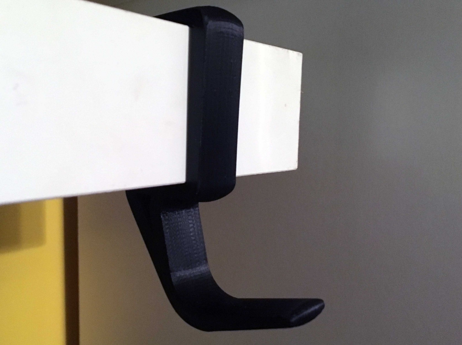 Headphone or Headset Hanger / Holder / Hook Any Custom Shelf Size