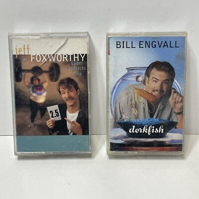 Blue Collar Comedy Jeff Foxworthy Bill Engvall Cassette Tape Lot Dorkfish Games