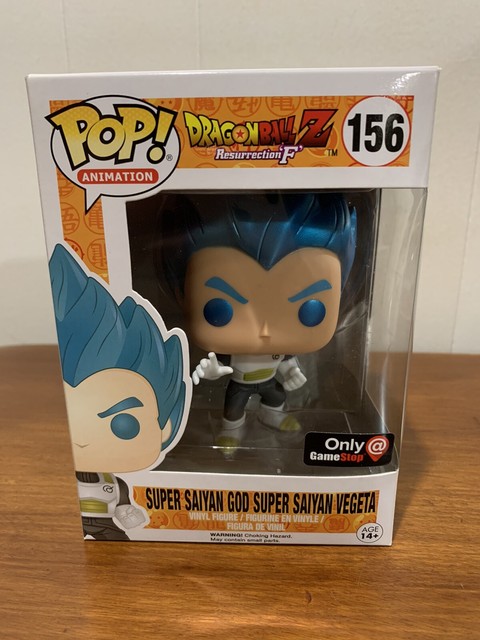 super saiyan blue vegeta metallic pop