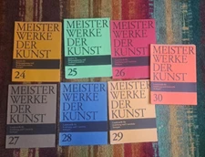 Lot of Classical Art Prints Meister Werke Der Kunst Litho Prints 13" x 9.5"