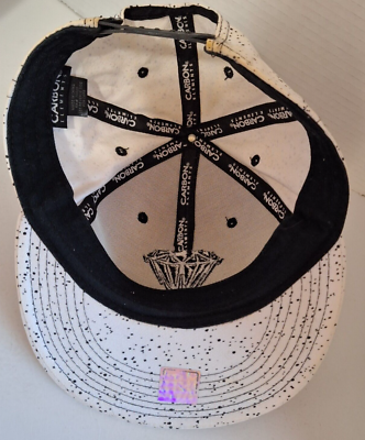 帽子 [0] Carbon Elements Dripping Diamond Carbon Elements Black Dripping Diamond Logo Baseball Cap Hat