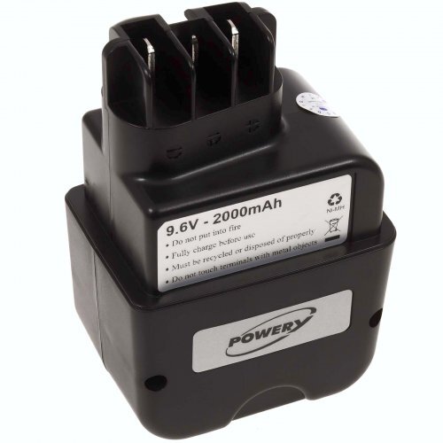 Battery for metabo stapler Ta A19 9,6V 2000mAh/19,2Wh NiMH