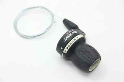 SRAM MRX Shimano Grip Shift Max Gripshift Black 3 x 6 Twist