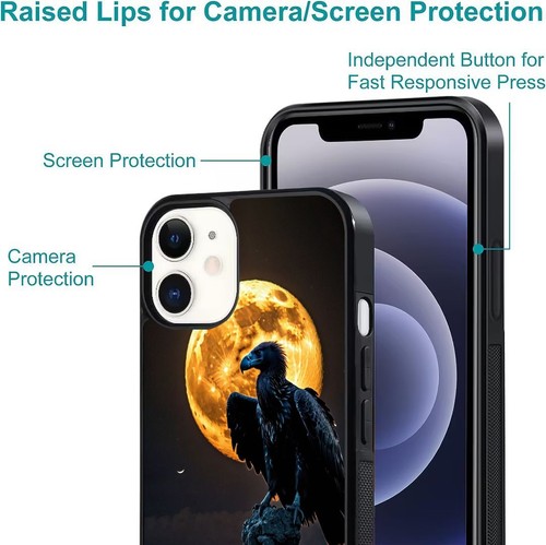 Mexican American vulture For iPhone SE XS XR Max 5 6 7 8 Plus Anti scratch Cover - Picture 13 of 25