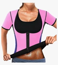 NonEcho Women Sauna Body Shaper Sweat Suit Spa Cami Hot Neoprene Slimming 4XL