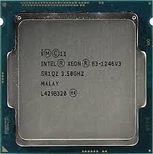 Intel® Xeon™ E3-1246 v3 8M Cache CPU, 3.50GHz Socket LGA1150 Processor