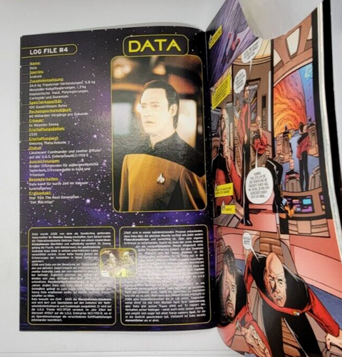 Cómic alemán Dino Star Trek The Next Im Bann Des #4 2000 - Imagen 2 de 4