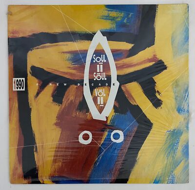 SOUL II SOUL -A NEW DECADE VOL II- 1990 MEXICAN LP STILL SEALED R&B CONTEMPORARY