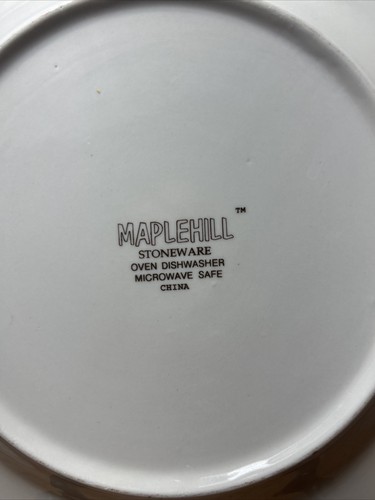 Maplehill Harvest Fruit Stoneware 10” Dinner Plate - Picture 4 of 4