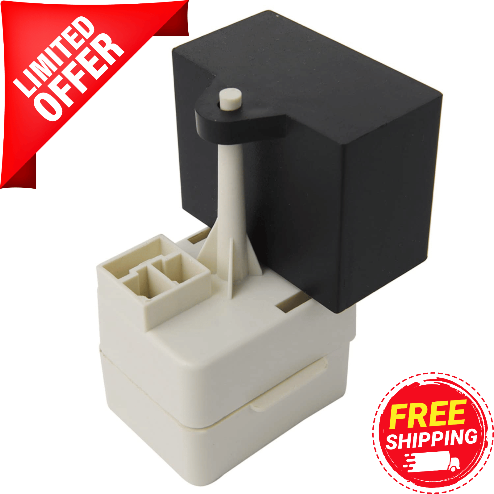 Kenmore Frigidaire Refrigerator Compressor Relay Start and Overload and capacito-image