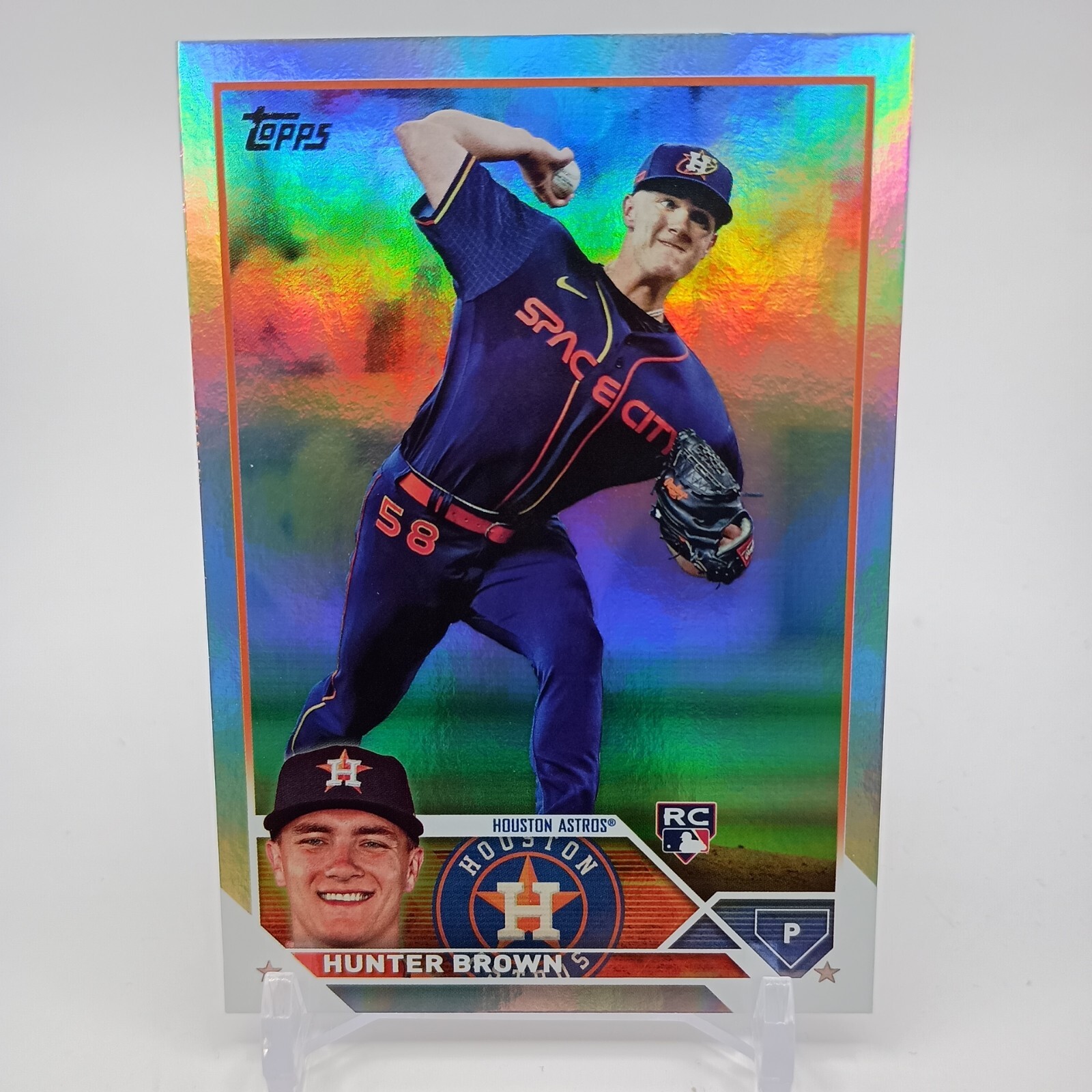 Hunter Brown Rainbow Foil #111