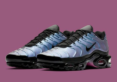 New NIKE Air Max Plus TN Men's Sneakers metallic blue green ... New NIKE Air Max Plus TN Men's Sneakers metallic blue green ...