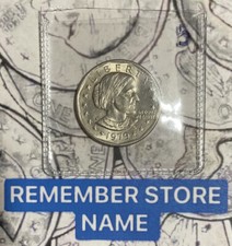 1979 SUSAN B ANTHONY $1 ONE DOLLAR SBA OLD COIN MINT D MARK C RIM VARIATION #5