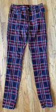Tripp NYC Vintage Y2K 90s plaid goth punk jeans pants Daang Goodman 5 27