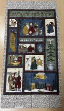 Deb Strain for Moda " A FEW OF MY FAVORITE THINGS" Cotton Fabric Panel Christmas