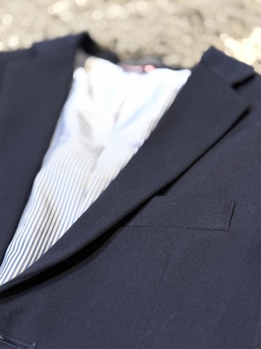 Tommy Hilfiger Boy’s Suit Top Navy Blue Blazer Jacket Size 4 - Picture 8 of 8