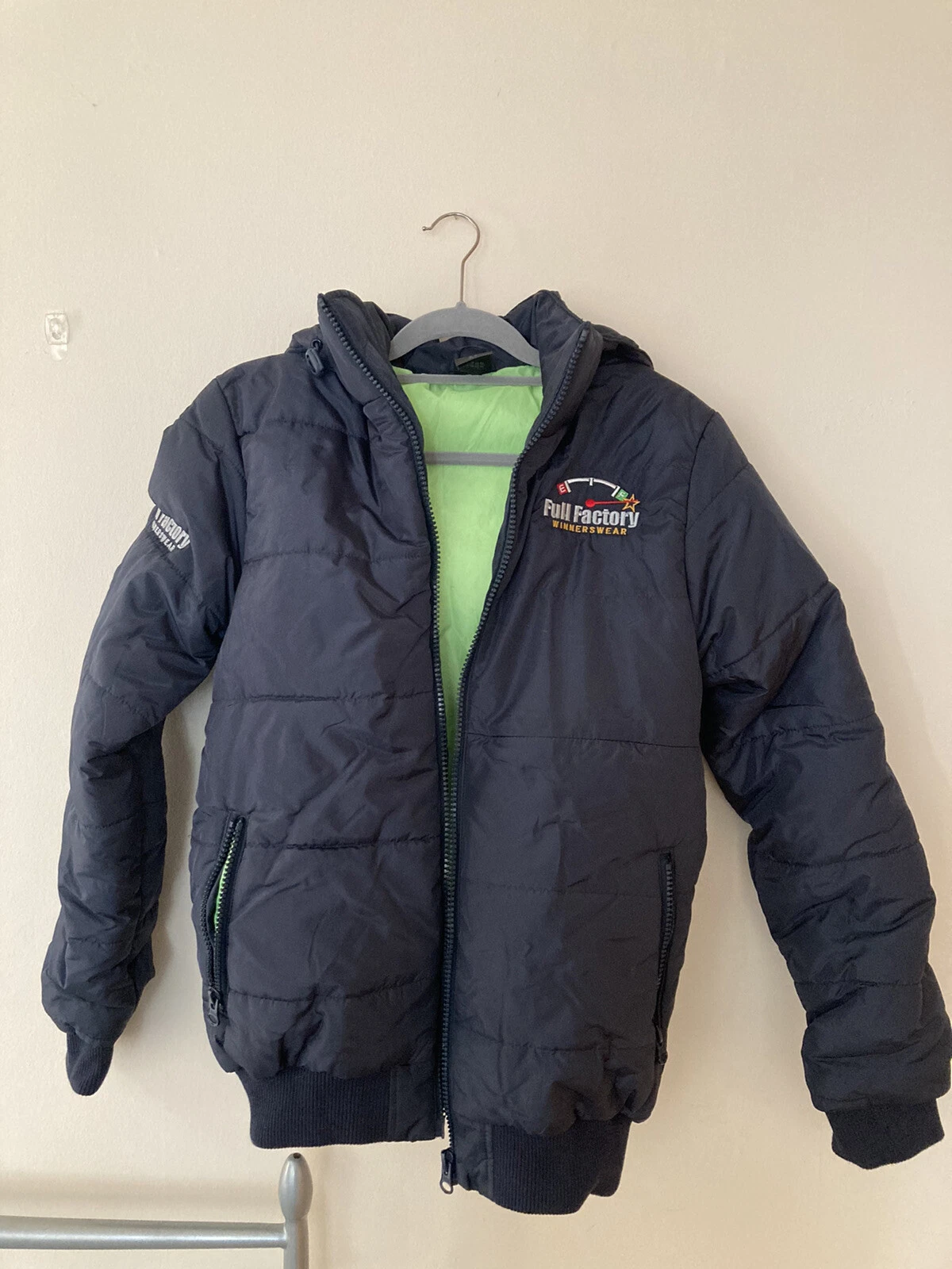 Full Factory puffer jacket mens medium