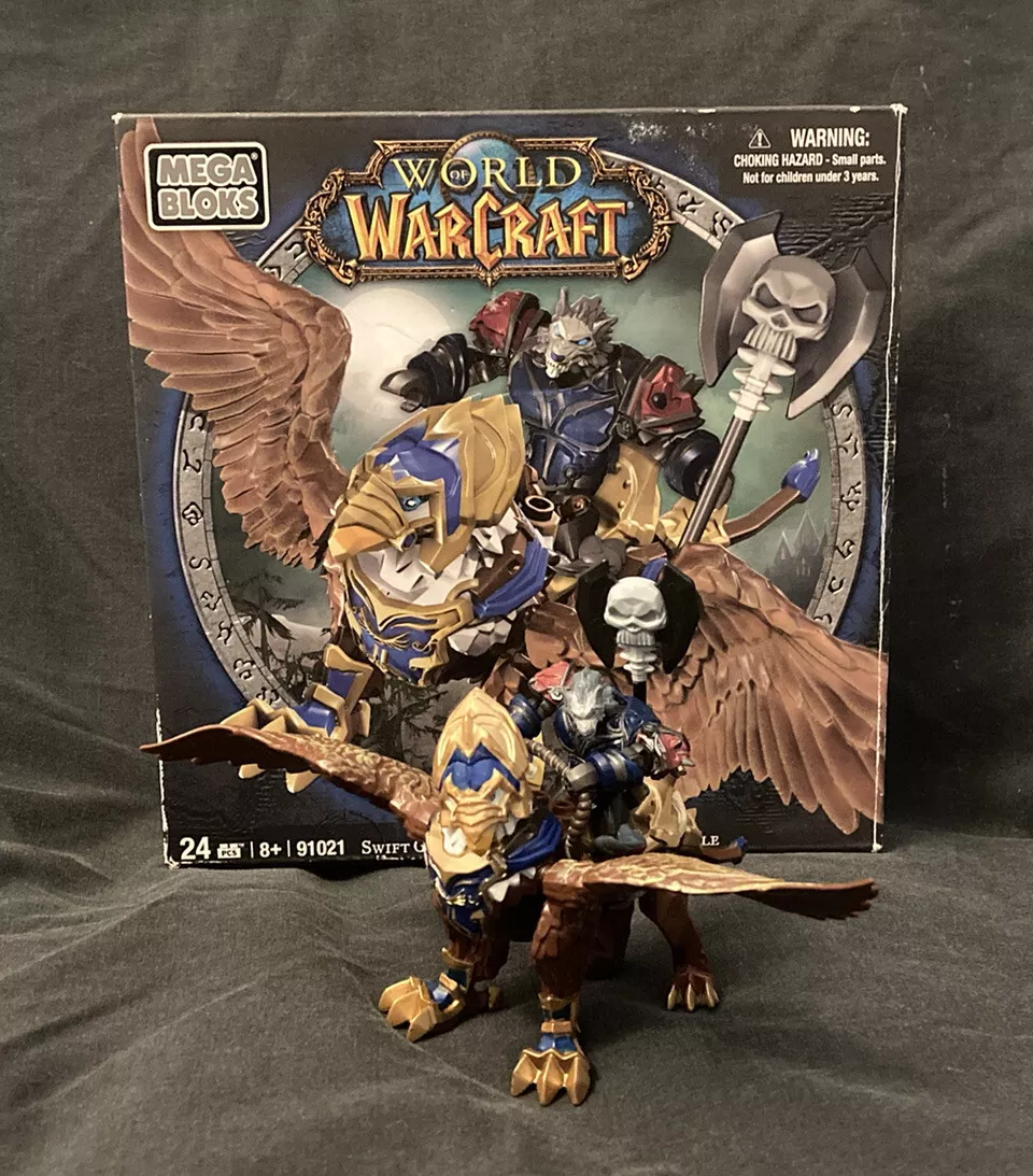 Mega Bloks World of Warcraft WOW Swift Gryphon Blocks Play Set