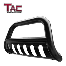 For 2010-2024 Toyota 4Runner 3" Push Bull Bar Brush Grille Guard Bumper Black