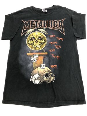 Vtg Metallica Life Is Pain Death Is Pain T Shirt Mens Size M Tick 