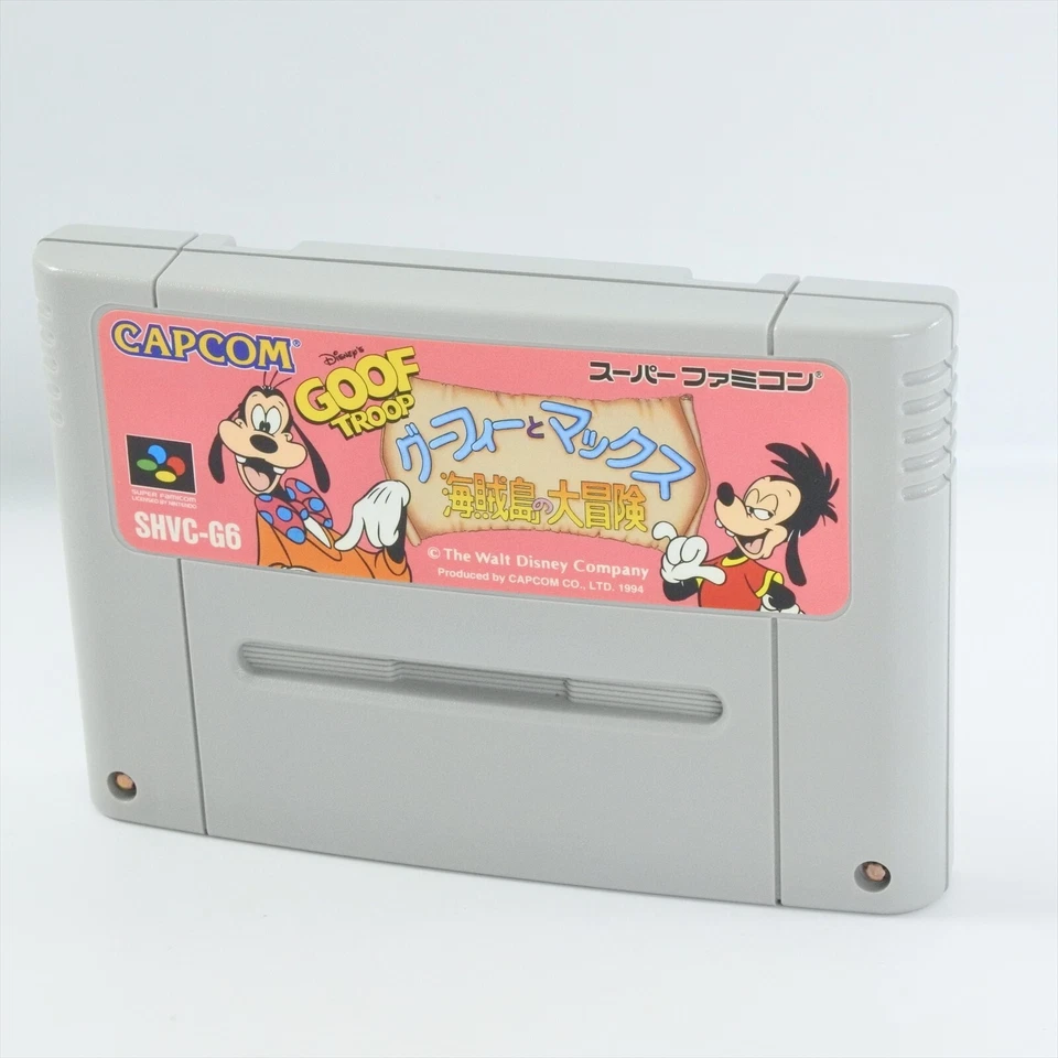GOOF TROOP Goofy Max Kaizoku Super Famicom Nintendo 1937 sf - Image 3 of 4