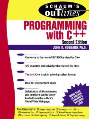 Schaum's Outline of Programming with C++ - Paperback - ACCEPTABLE ...