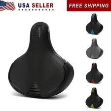 Oversized Comfort Bike Seat Universal Fit for Exercise Bike and Outdoor Bikes