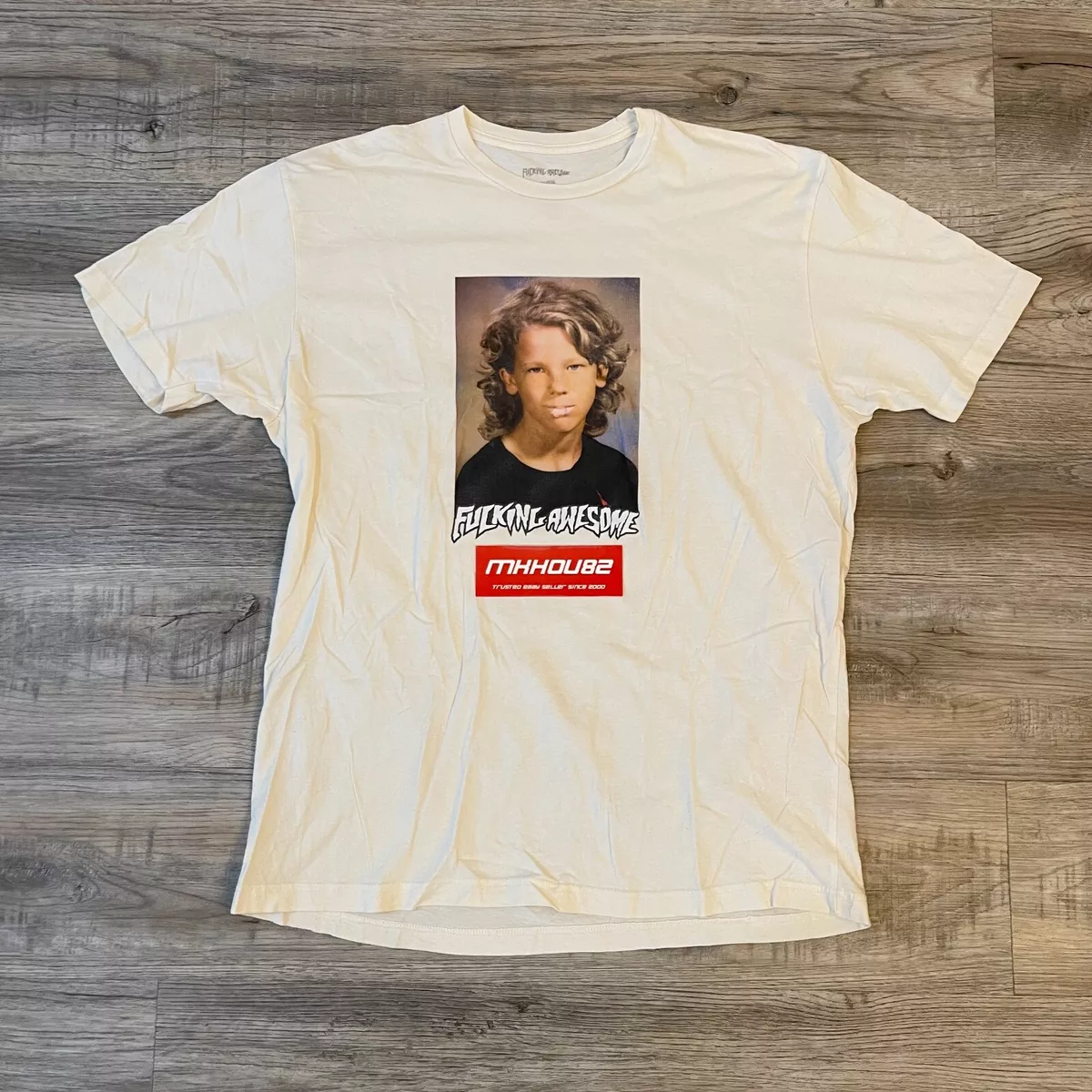 Vintage F*cking Awesome Jason Dill Class Photo Tee T-Shirt Supreme 2014  Size XL