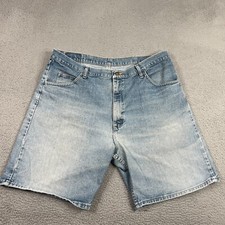 Wrangler Shorts Men's 10 Premium Quality Jean Relaxed Fit High Rise