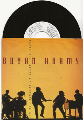 BRYAN ADAMS THERE WILL NEVER BE ANOTHER TONIGHT SINGLE FROM GERMANY, MINT