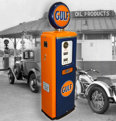 GAS PUMP-GASOLINE PETROLIANA | eBay
