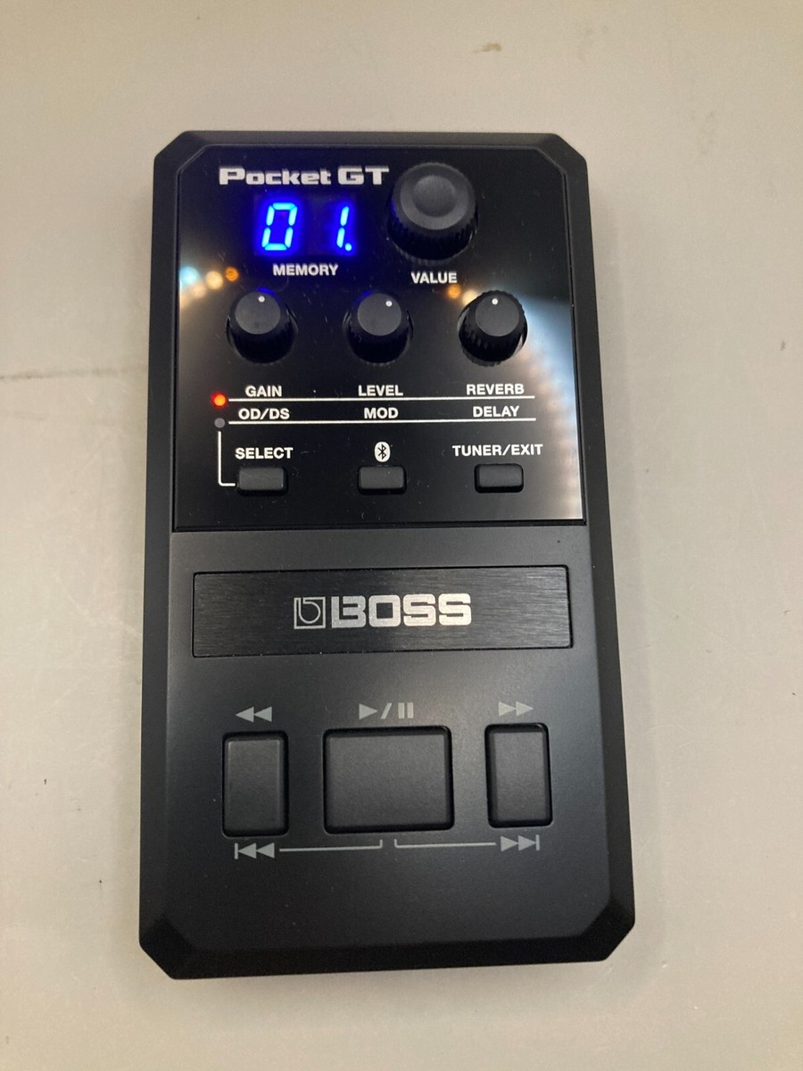 配信機器・PA機器・レコーディング機器 Pocket GT POCKET EFFECTS PROCESSOR BOSS BOSS Pocket GT Amp & Effects Processor Black | Guitar Center