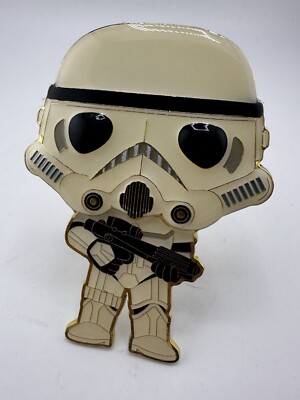 Star Wars Funko POP Pin Large Enamel Pin | Stormtrooper