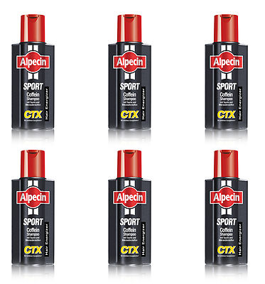 Alpecin Sport Coffein-Shampoo CTX   6 x 250 ml.