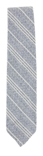 Cravate Homme Joseph Abboud Bleu Clair Rayée - Neuve, Longueur Classique