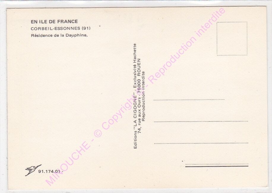 CPSM Corbeil-Essonnes (91) - Collection/Objet Divers
