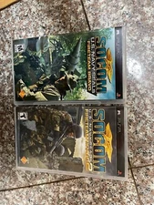 PSP Games SOCOM Navy Seals Fireteam Bravo 1 and 2.